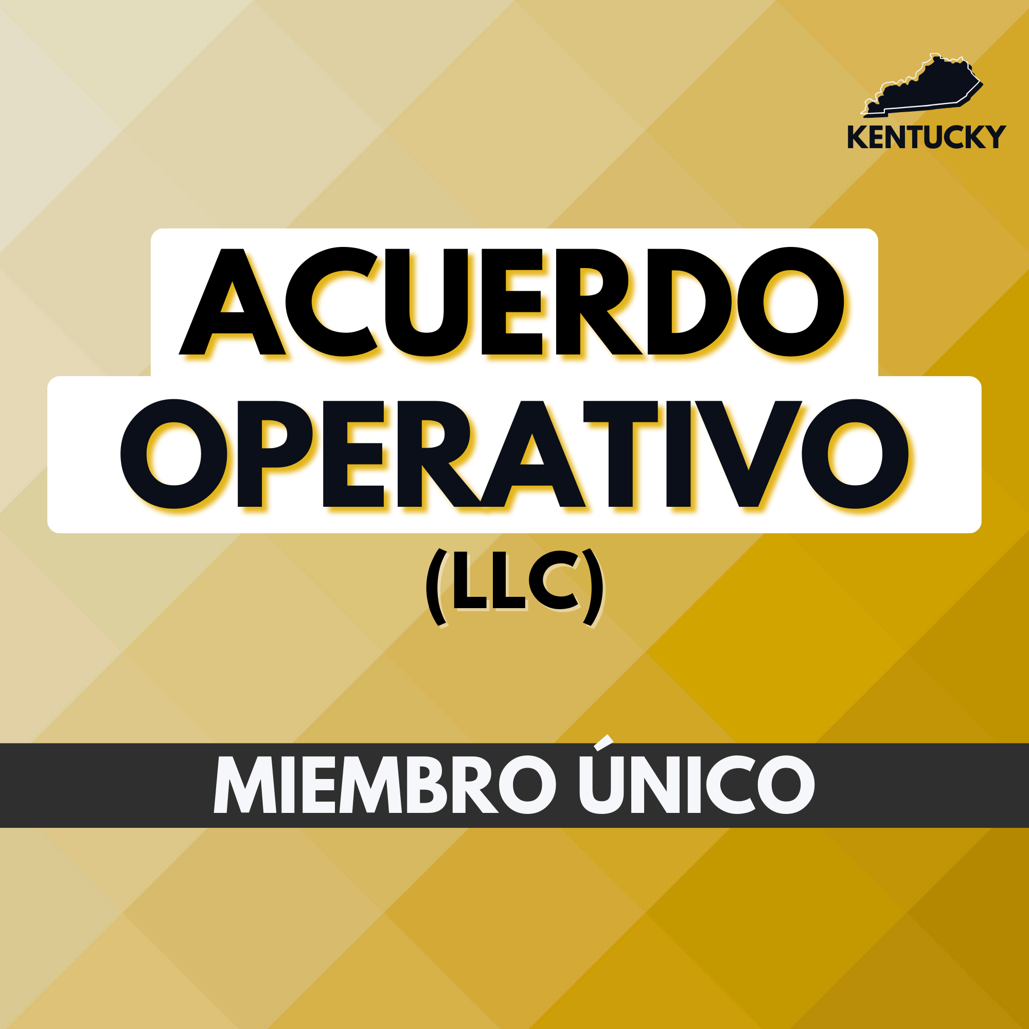 Acuerdo Operativo para Kentucky LLC