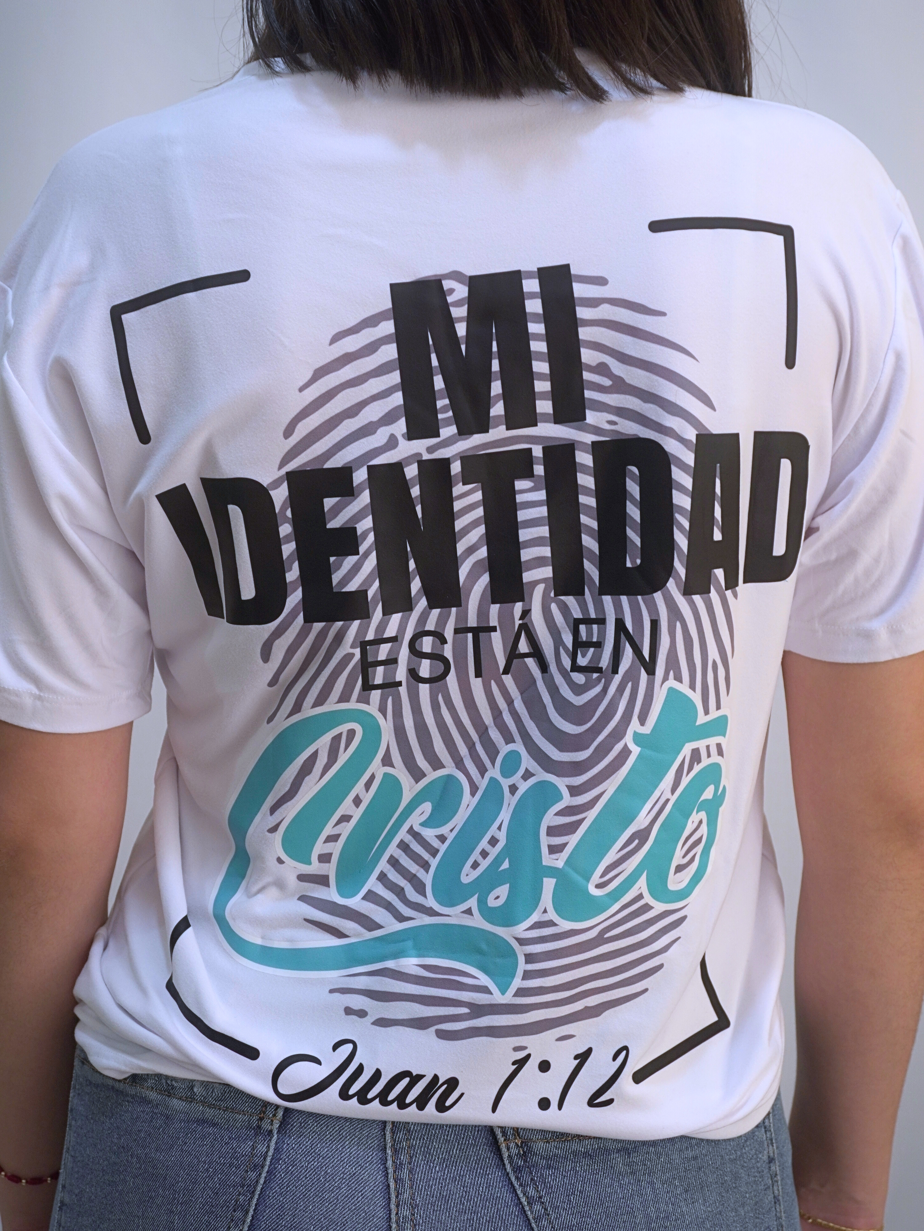 Camiseta 'Mi identidad está en Cristo'