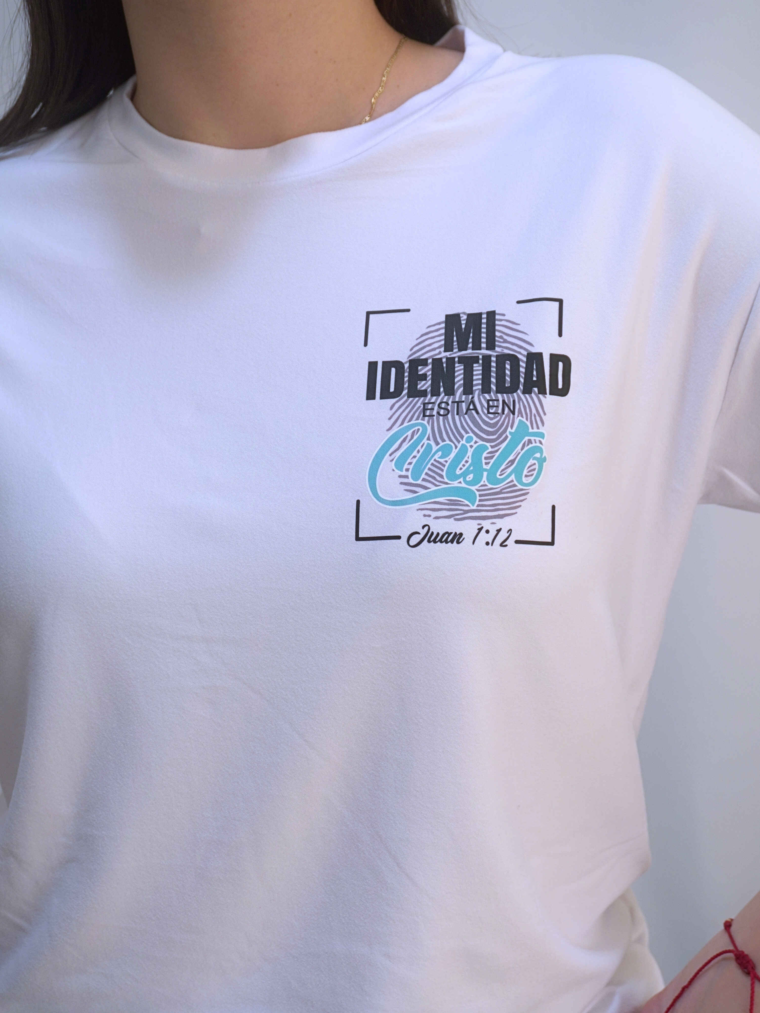 Camiseta 'Mi identidad está en Cristo'