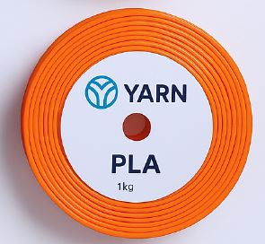 ABS White Orange Spool