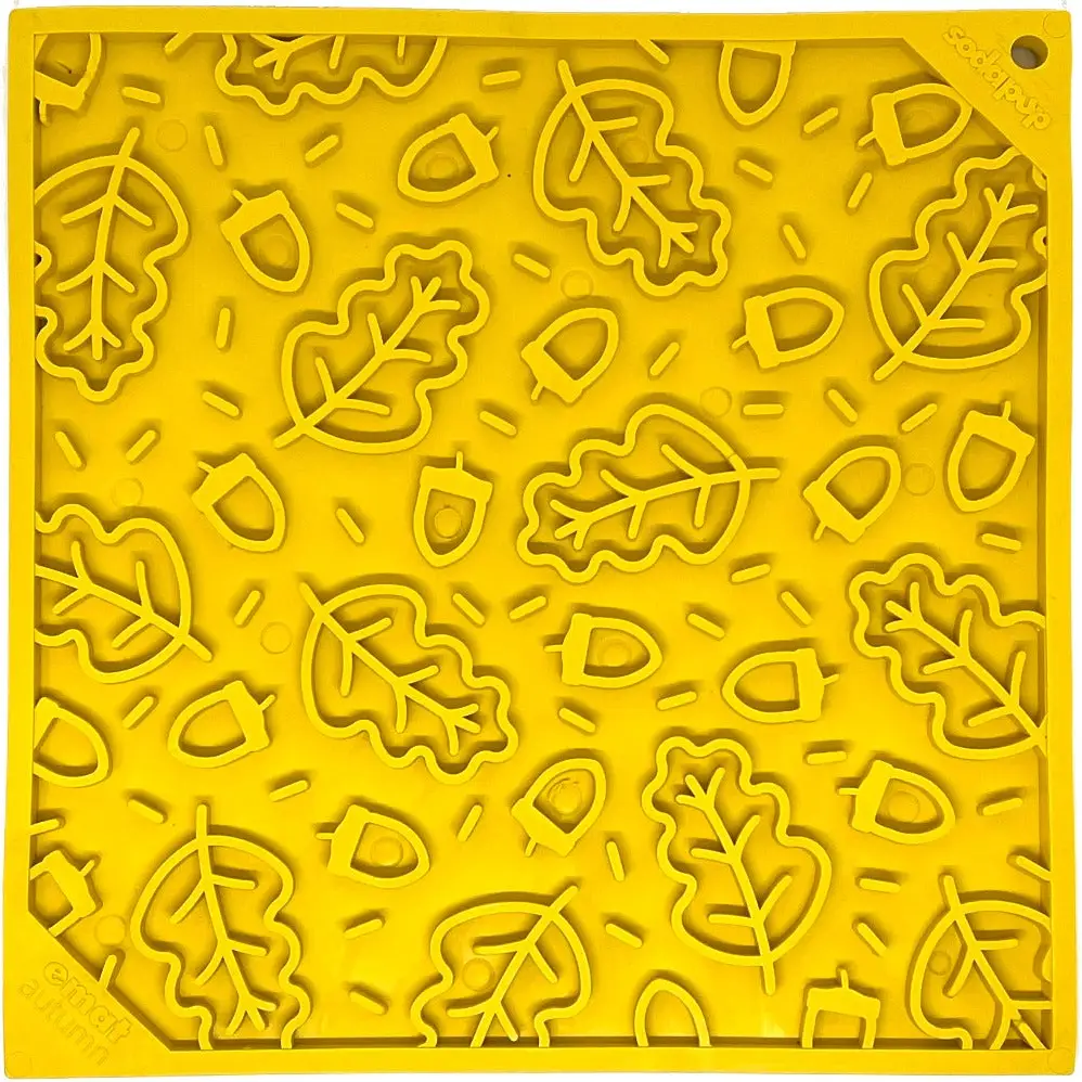 Tapis de léchage Sodapup motif feuilles