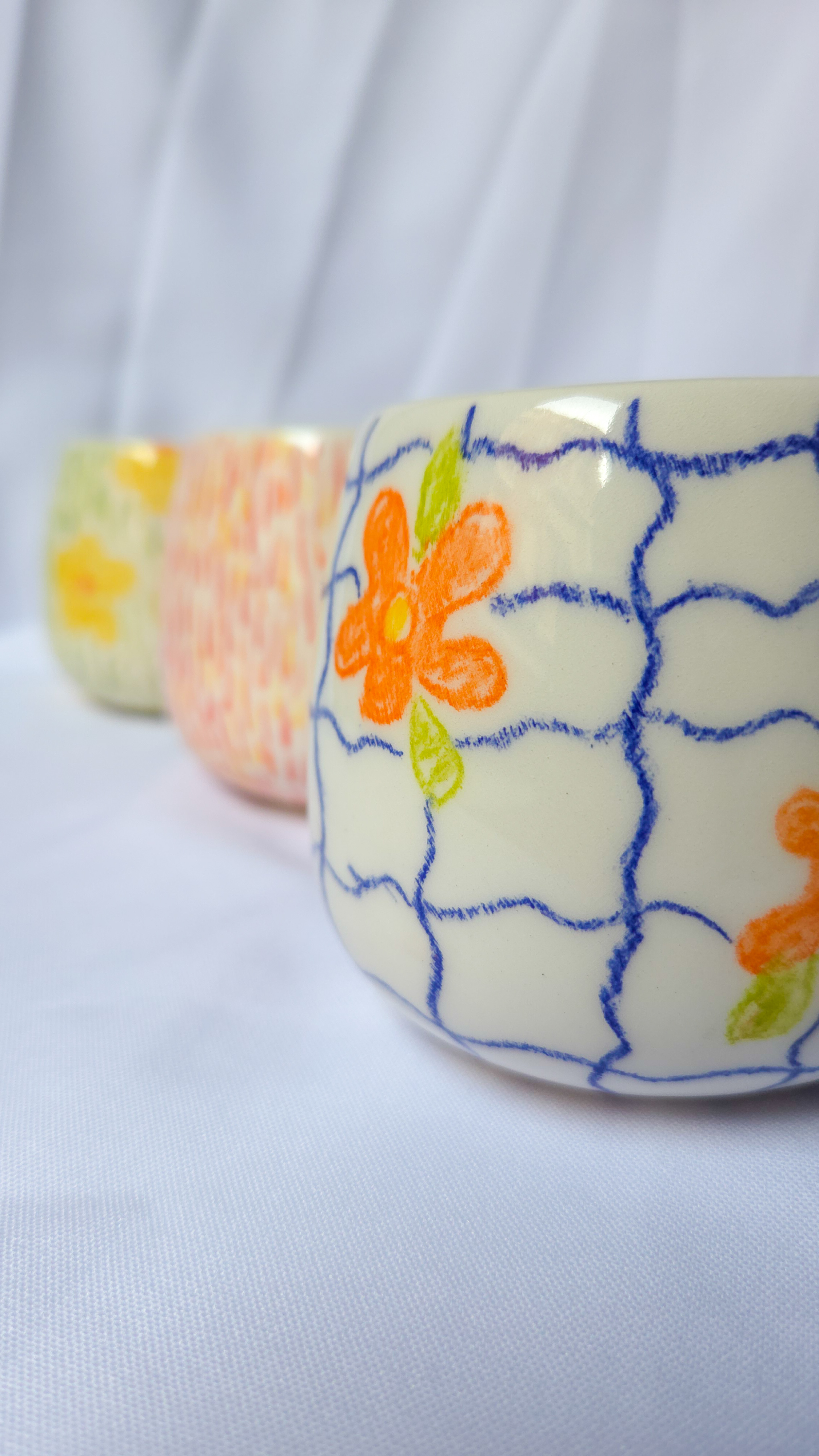 Vasos  - Colección Crayón