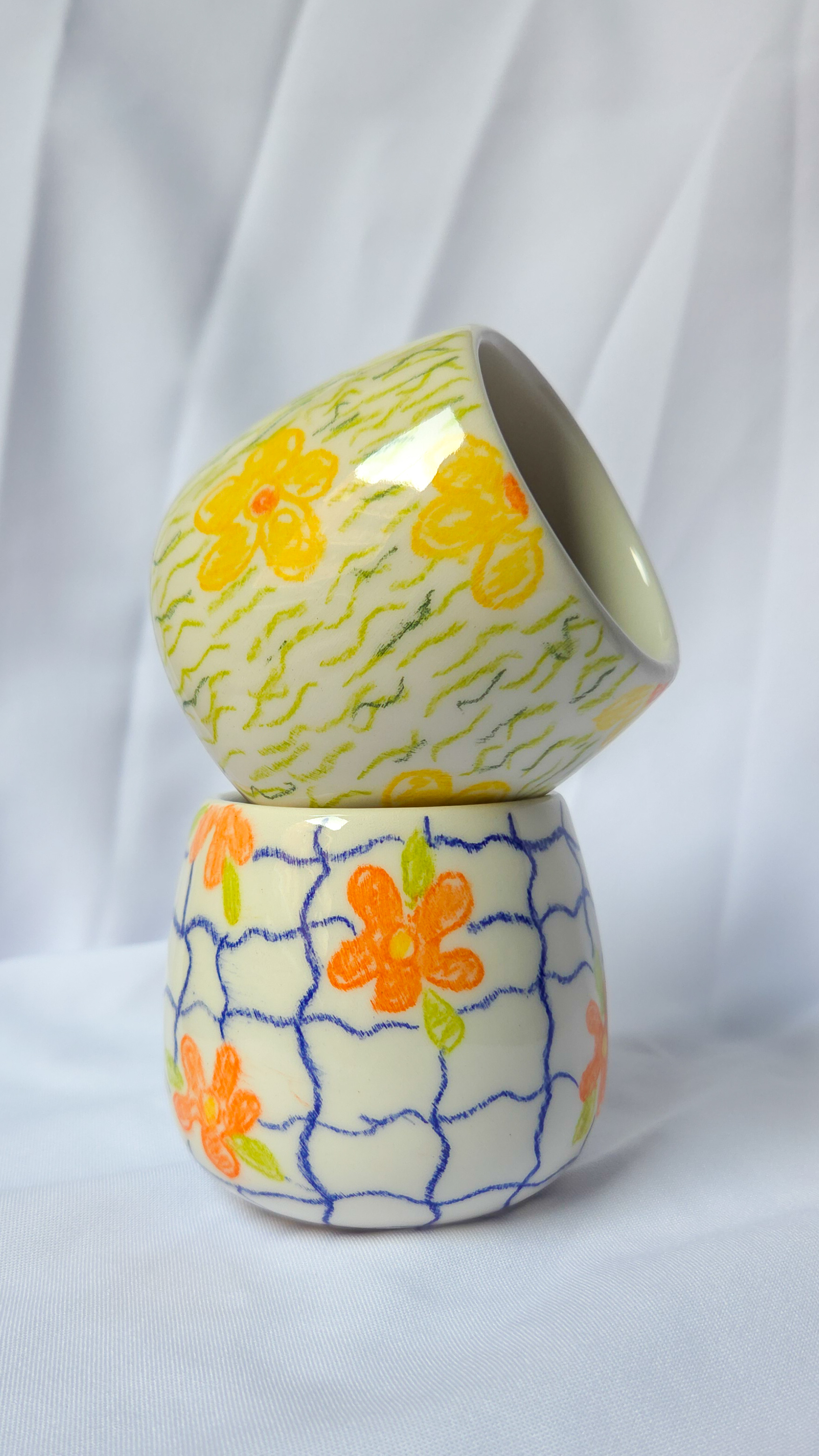 Vasos  - Colección Crayón