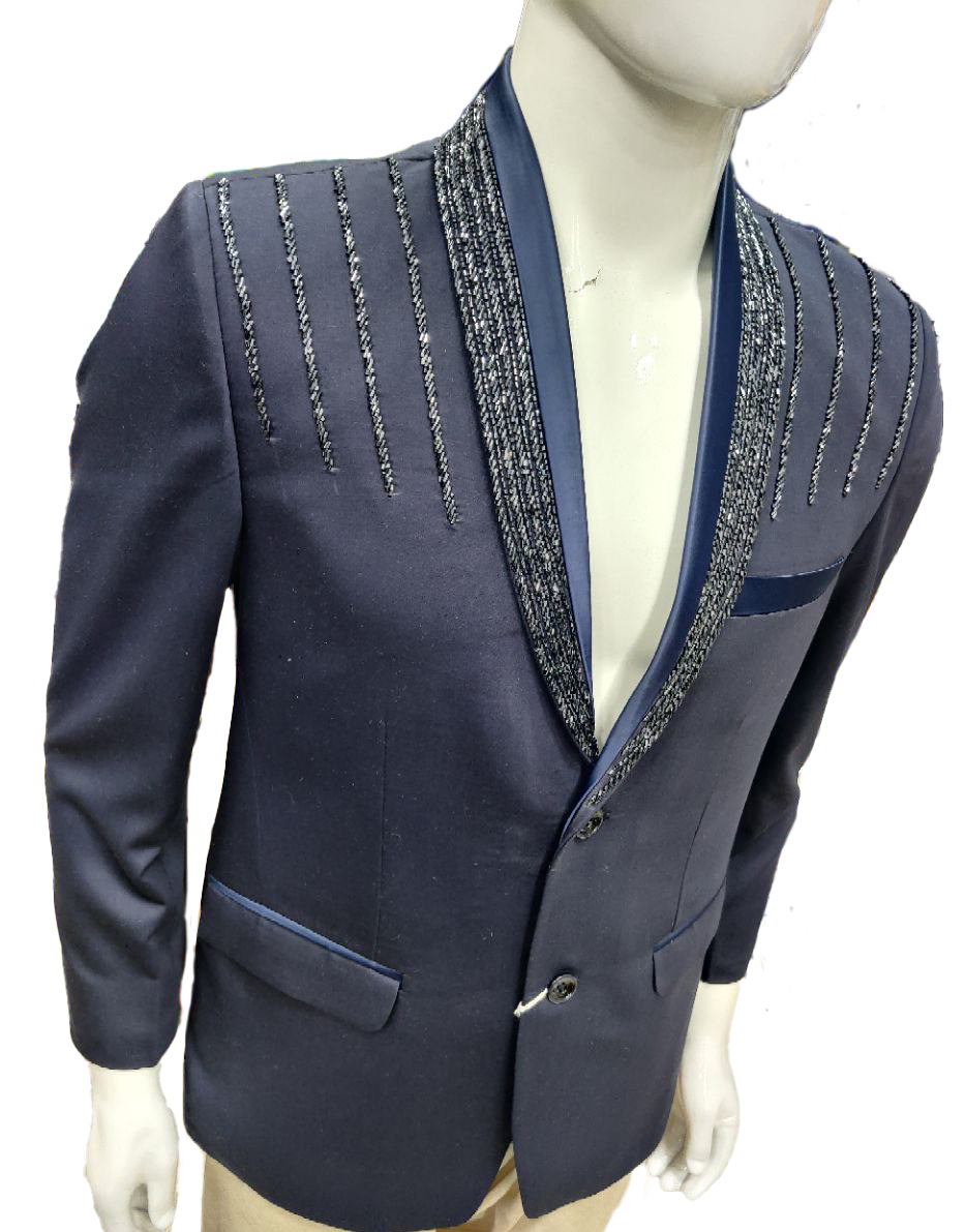 Men's Navy Blue Blazer
