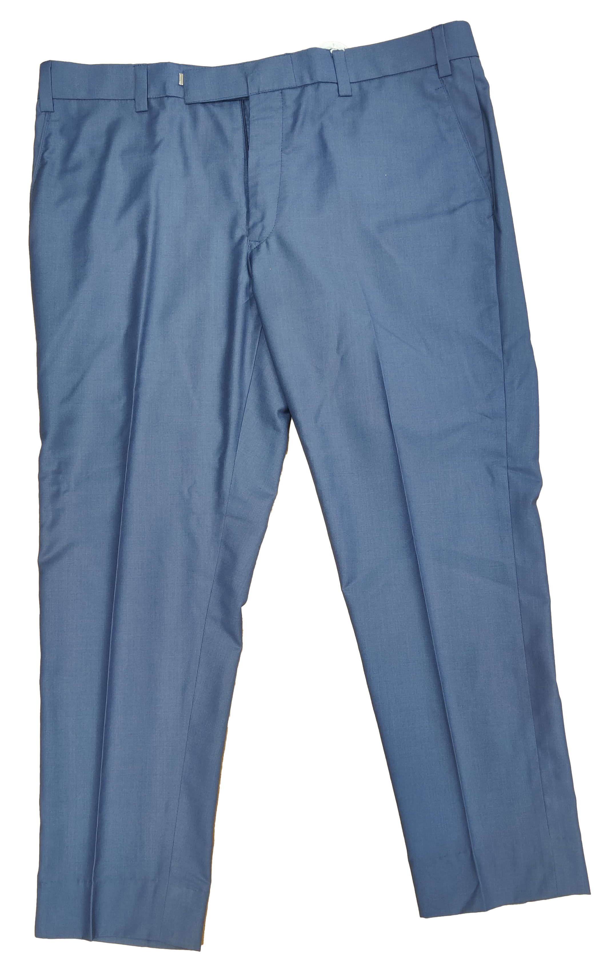Men's Blue Formal Trousers