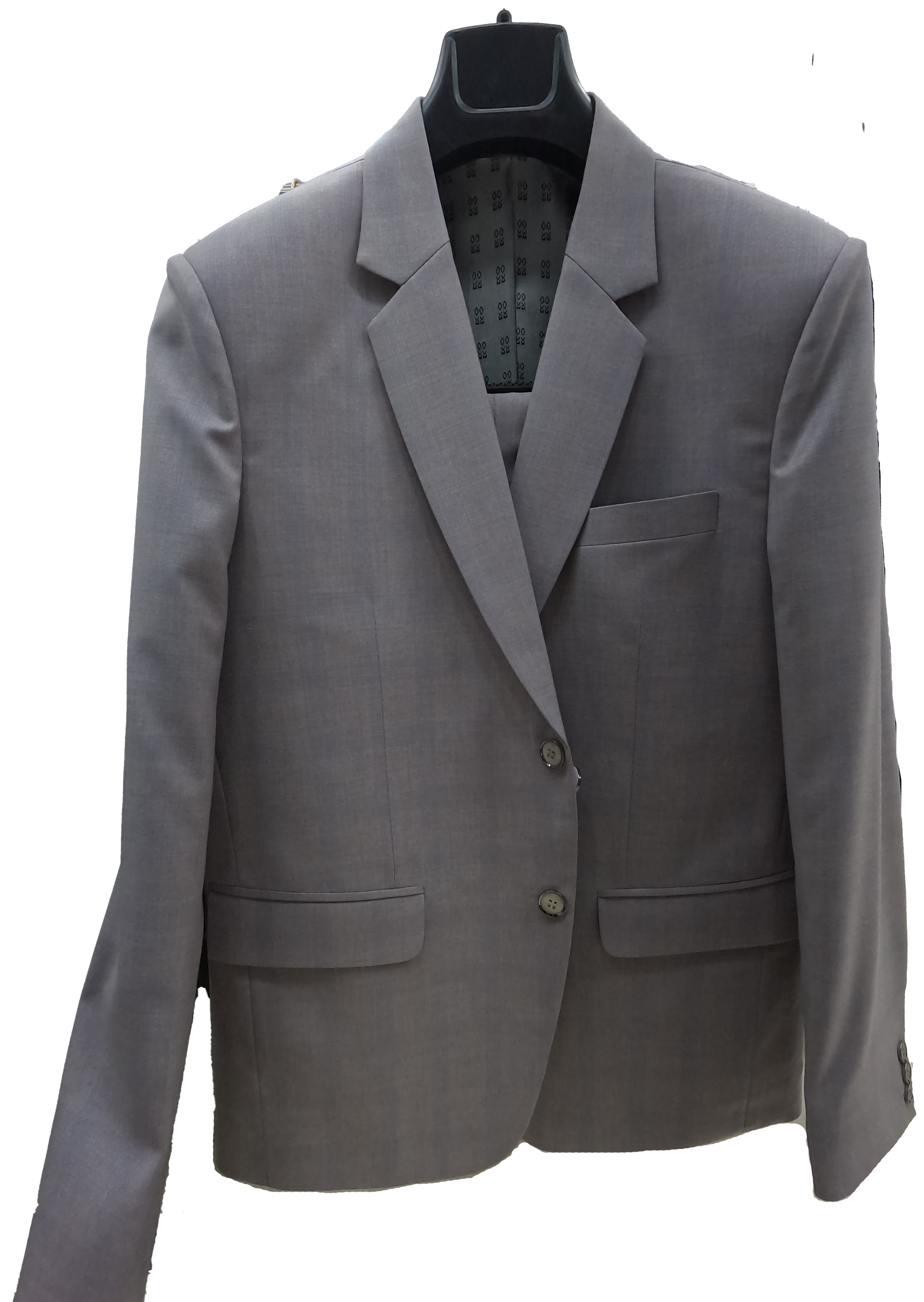 Classic Men's Gray Suit Jacket
