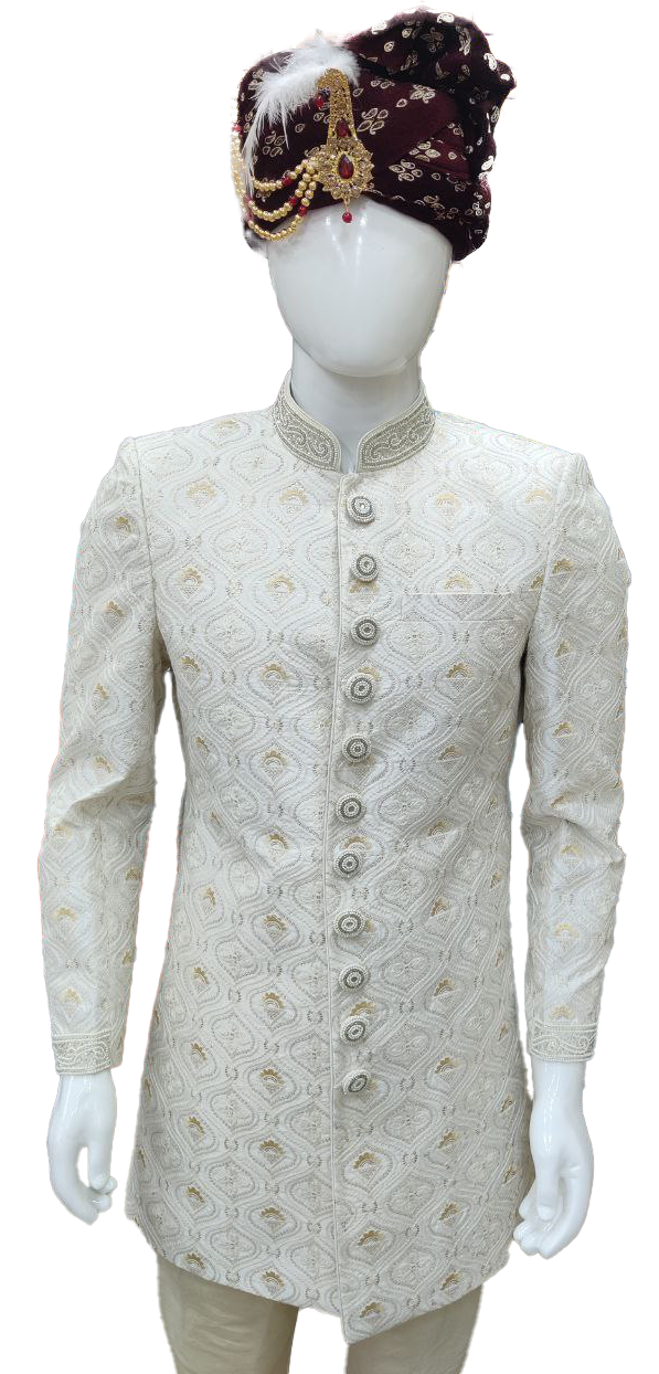 Traditional Wedding Sherwani