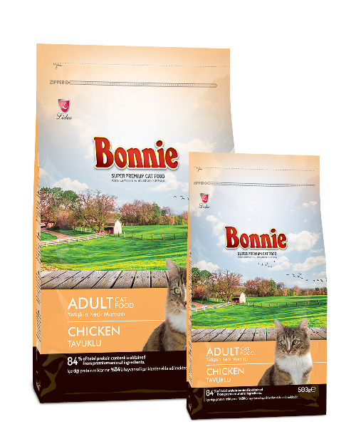 Bonnie Adult Cat Food Chicken
