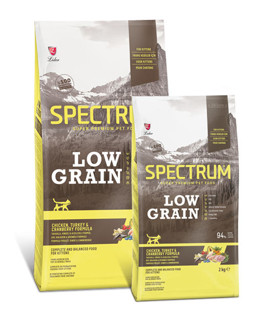 Spectrum Low Grain Cat Food
