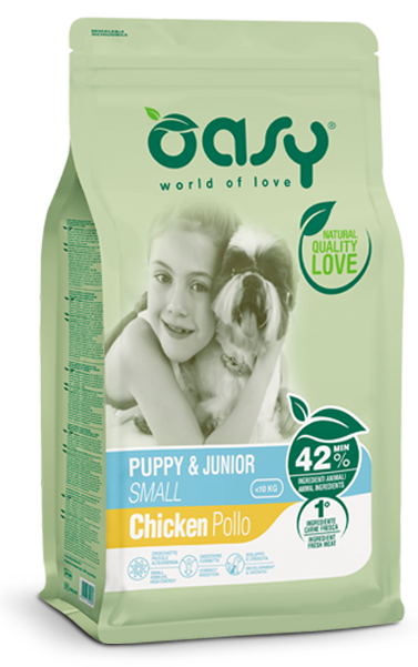 Oasy Puppy & Junior Small Chicken Dog Food