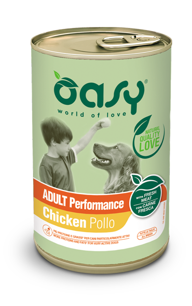 Oasy Adult Performance Chicken Dog Food
