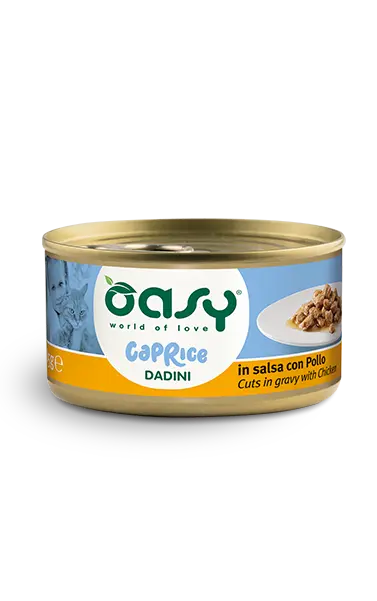 Oasy Caprice Dadini Cuts in Gravy with Chicken