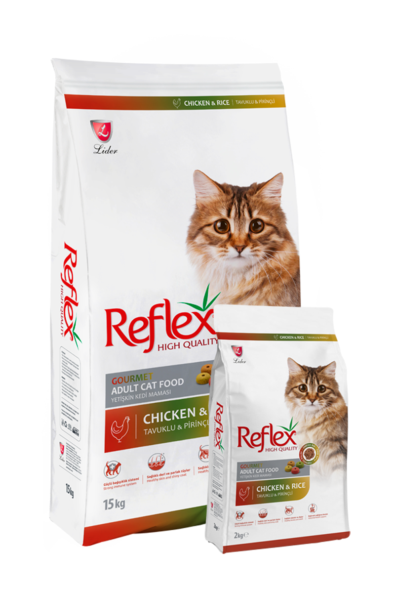 Reflex High Quality Adult Cat Food - Chicken & Rice