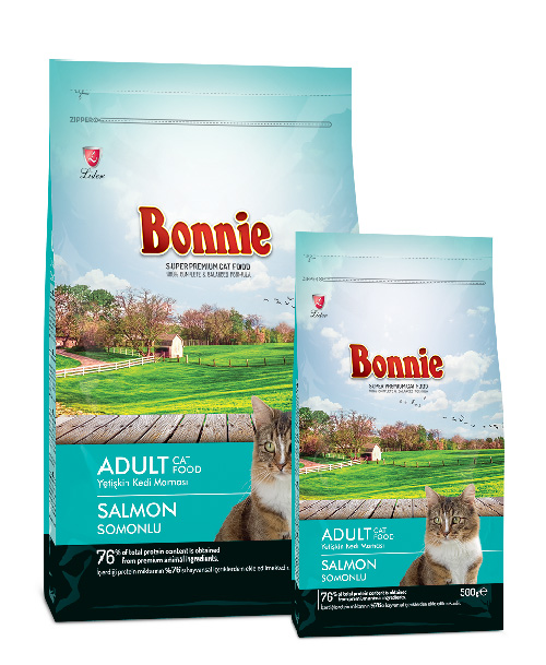 Bonnie Adult Cat Food Salmon