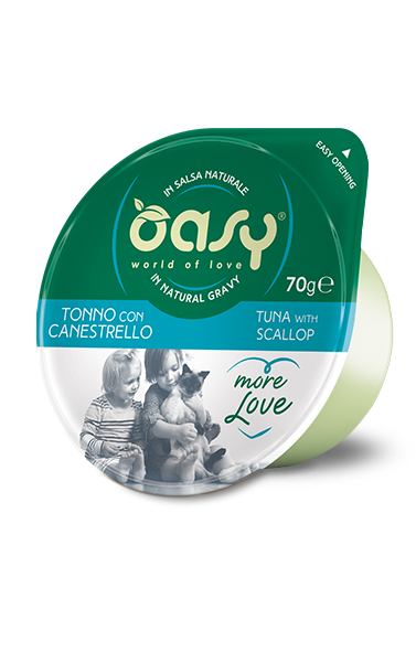 Oasy Tuna with Scallop Cat Food