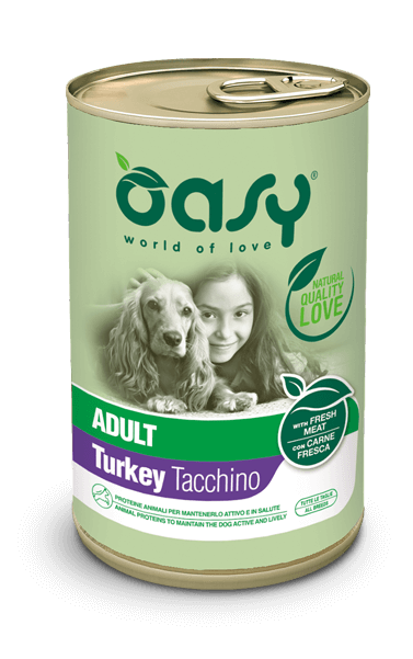 Oasy Adult Turkey Dog Food