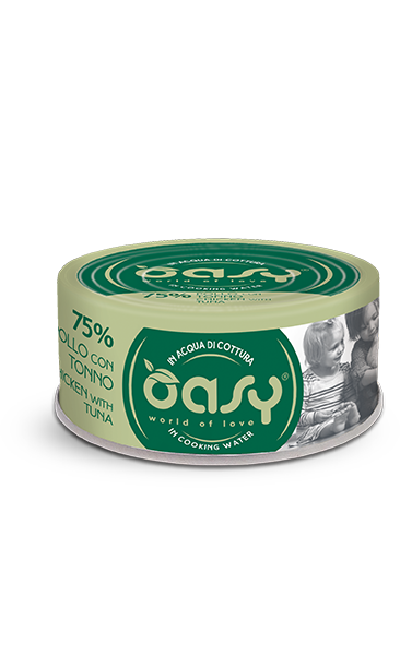 Oasy Chicken with Tuna Cat Food