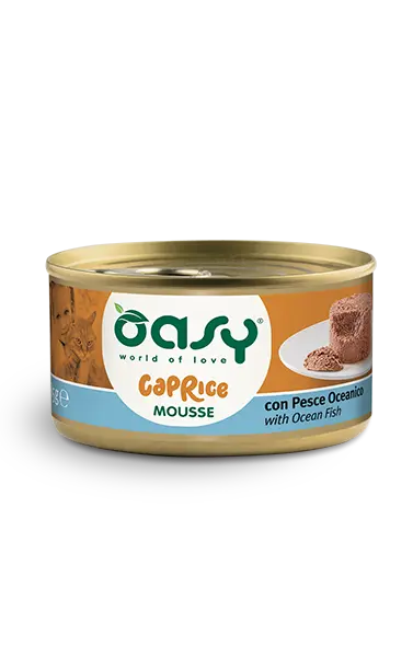 Oasy Caprice Mousse with Ocean Fish