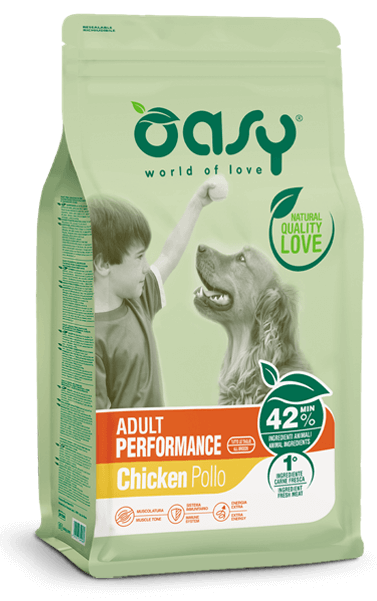 Oasy Adult Performance Chicken Pollo Dog Food