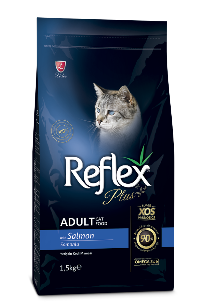Reflex Plus Adult Cat Food with Salmon