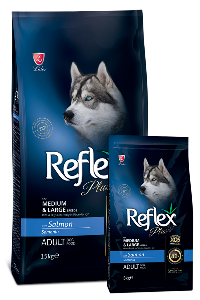 Reflex Plus Adult Dog Food with Salmon