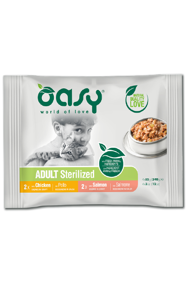Oasy Adult Sterilized Cat Food