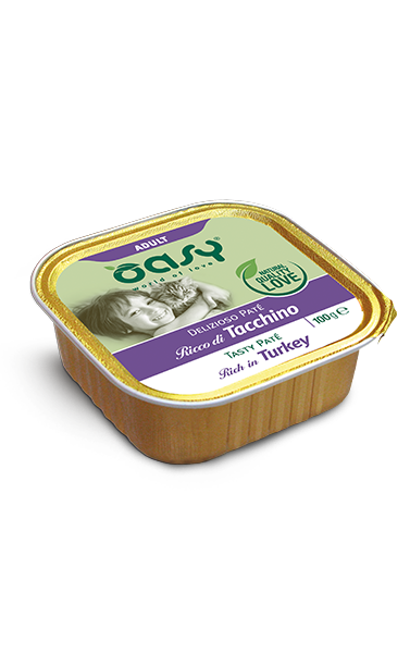 Oasy Adult Cat Food Rich in Turkey