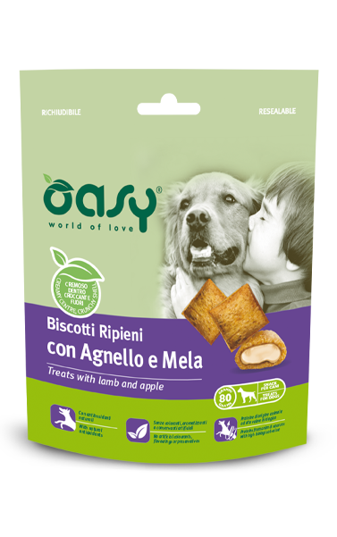 Oasy Biscuits with Lamb and Apple