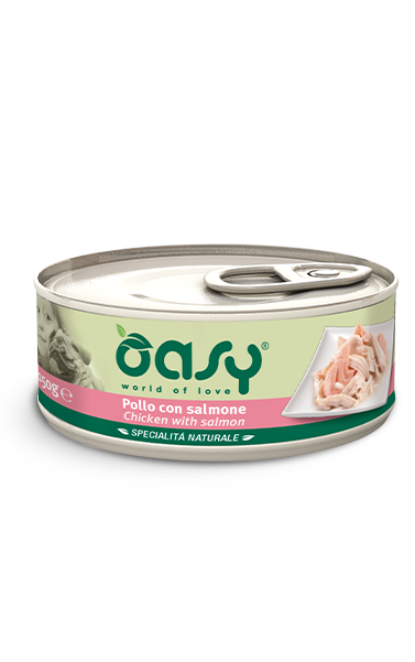 Oasy Chicken with Salmon Cat Food