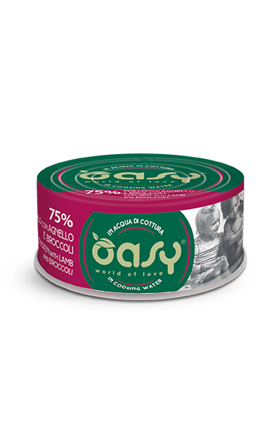 Oasy Lamb & Broccoli Wet Cat Food