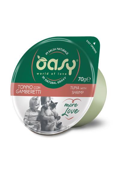 Oasy Tuna with Shrimp Cat Food