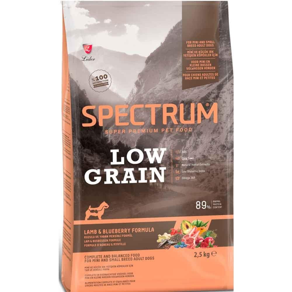 Spectrum Low Grain Lamb & Blueberry Dog Food 2.5 kg