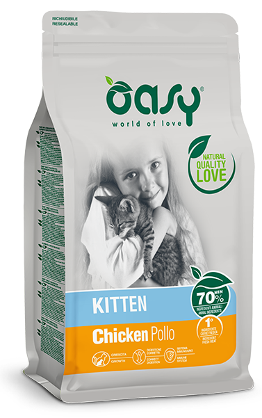 Oasy Kitten Chicken Pollo Cat Food
