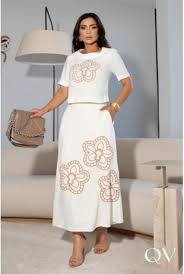 Conjunto Midi Off White