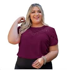 Blusa Bordo