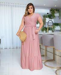 Vestido Longo Rosa