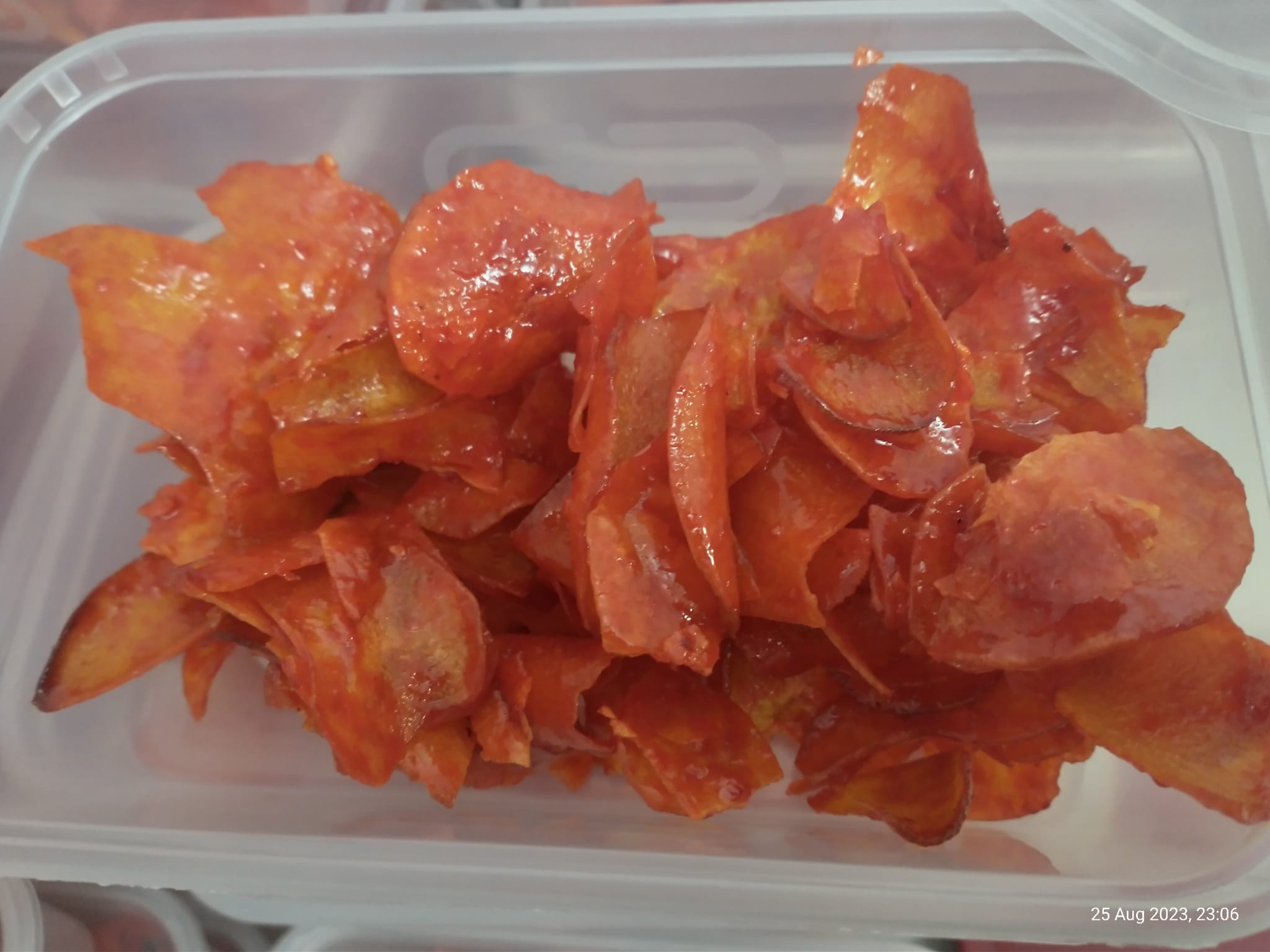 Spicy Tapioca Chips Kerepek Ubi Pedas Bersira
