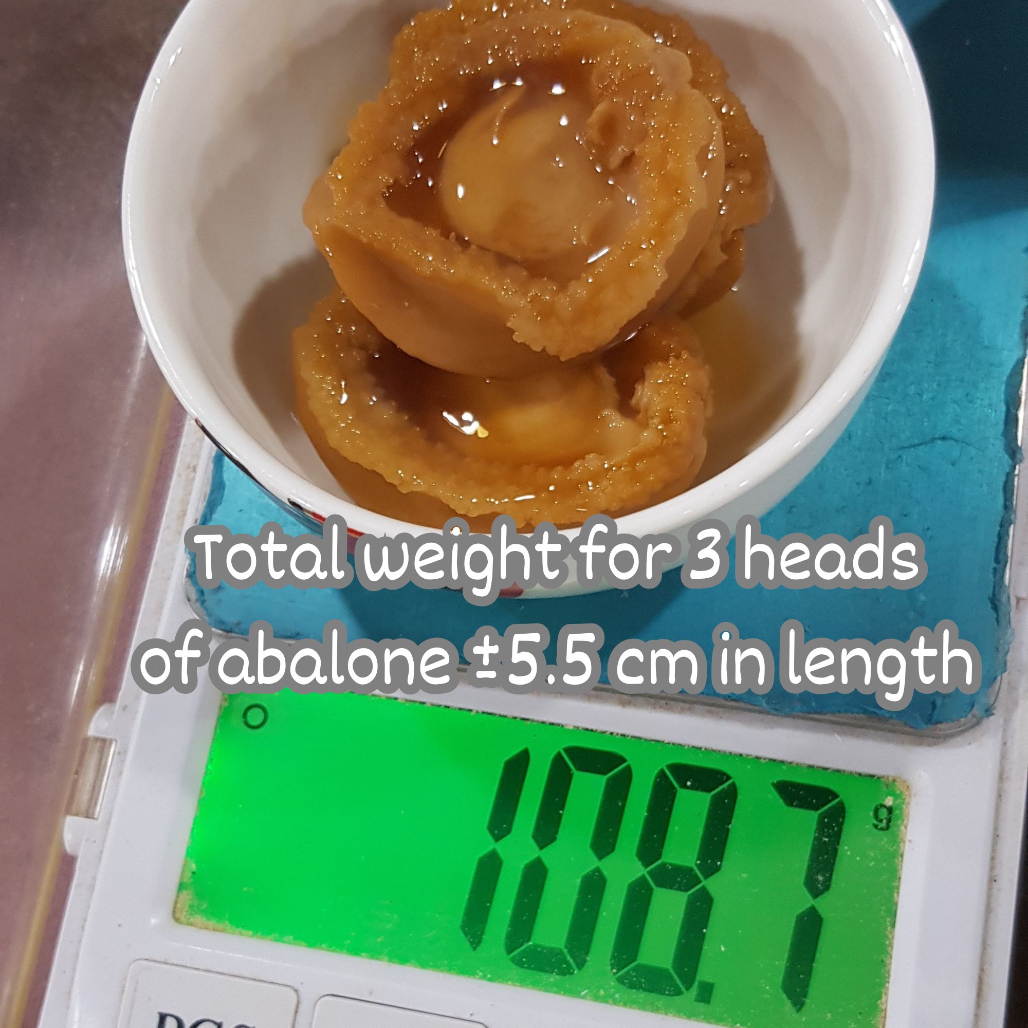 3 Heads Braised Abalone 6.5cm