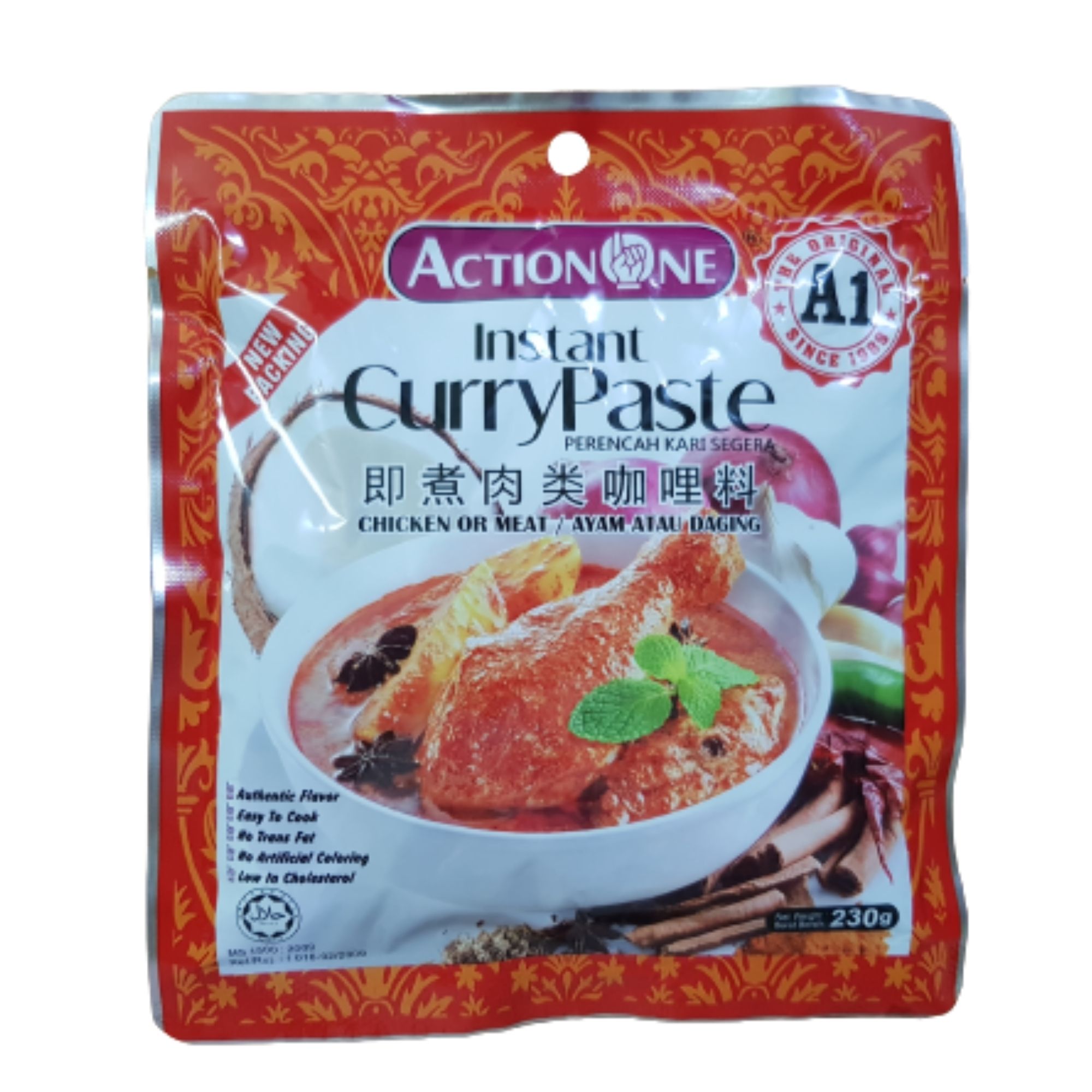 A1 Instant Curry Paste for Chicken/Meat
