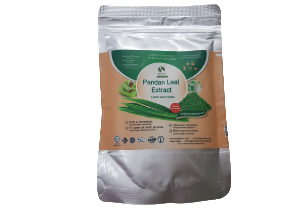 Pure Pandan Leaf Extract Powder (Green)