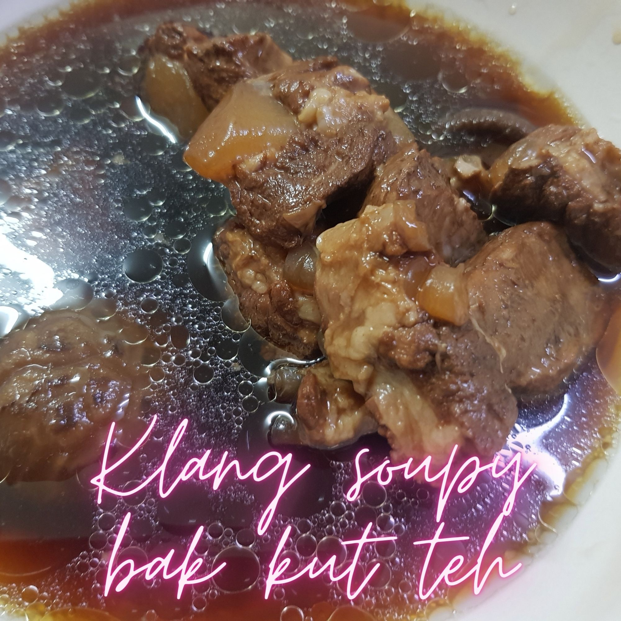 MasFood Klang Meat Bone Tea Soup Spices Bak Kut Teh