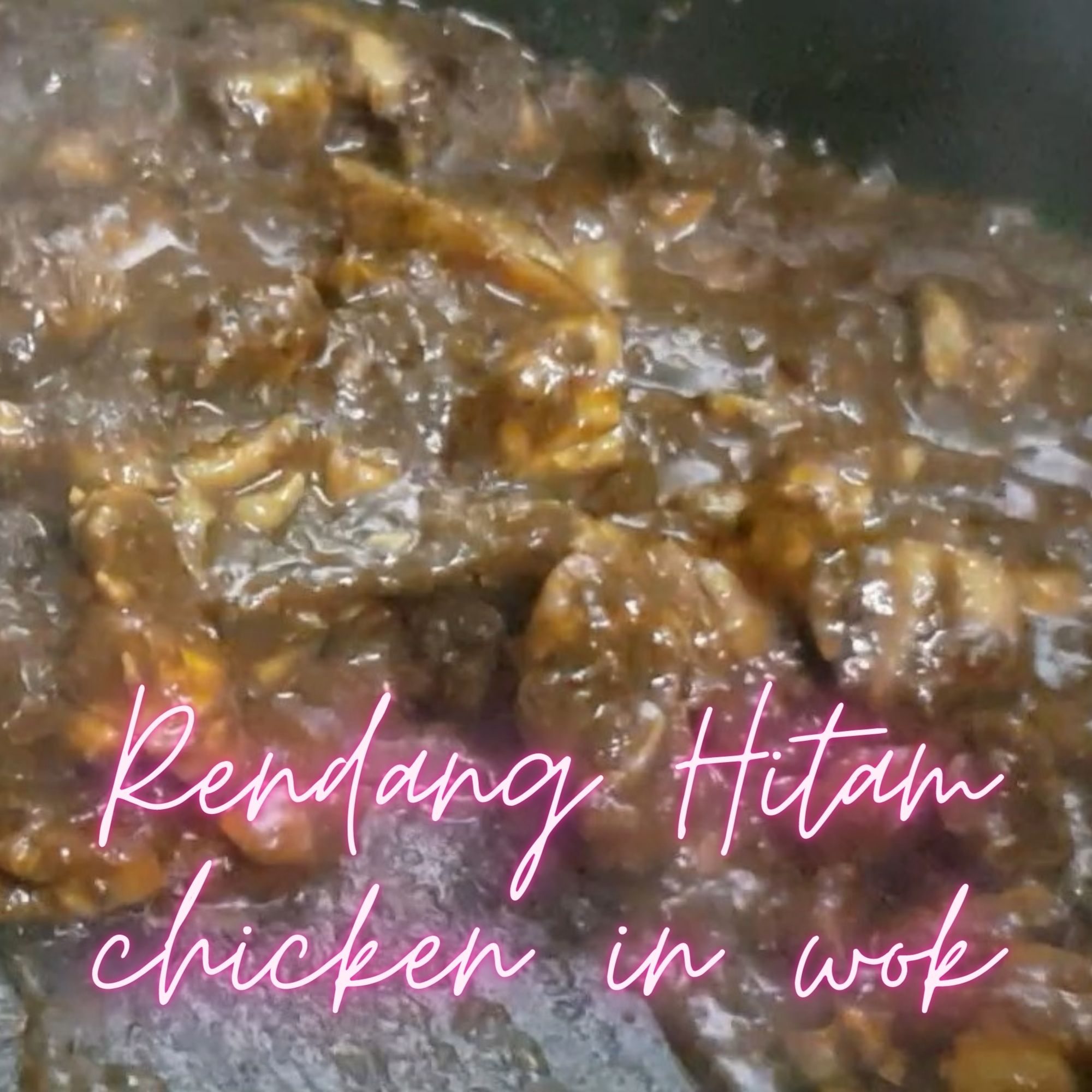Rendang Hitam Paste