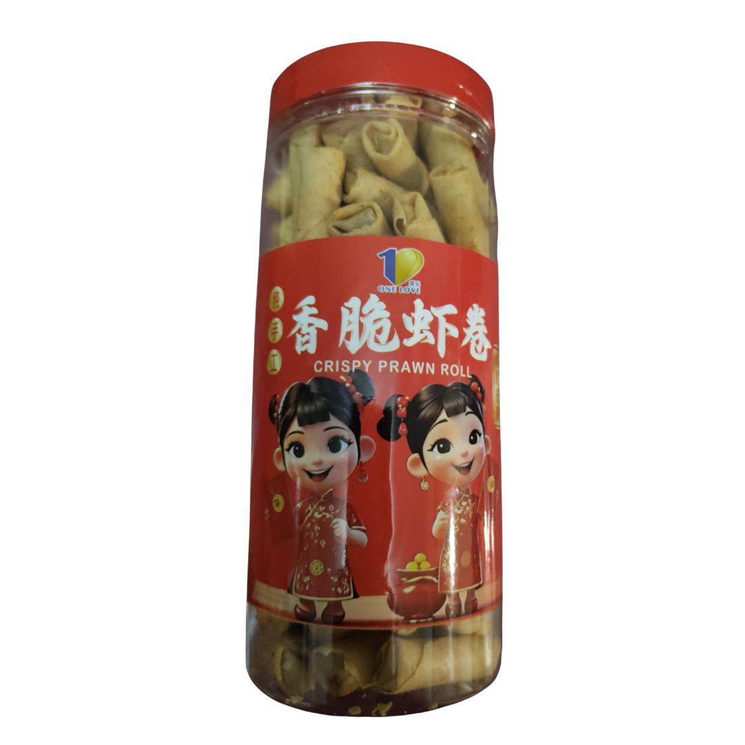 Spicy Crispy Prawn Rolls (dried shrimps)