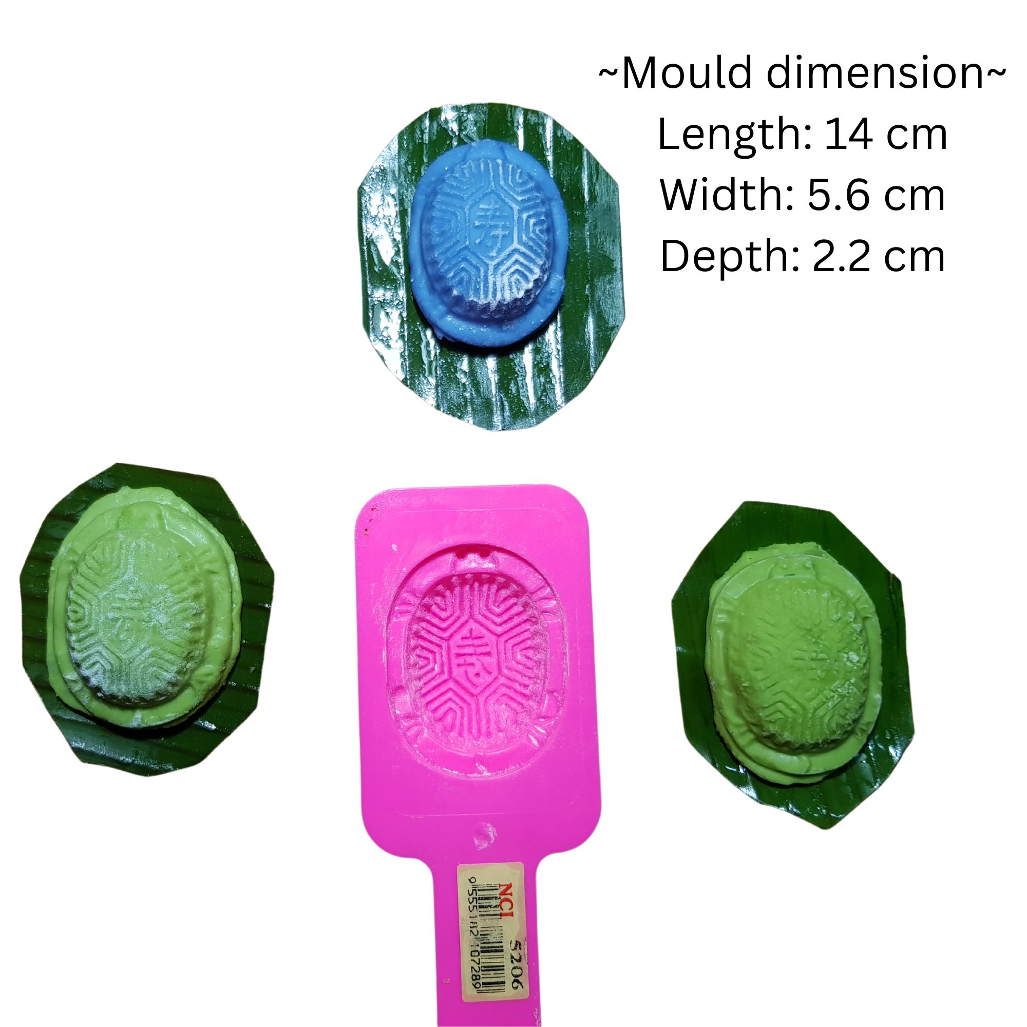 Small tortoise plastic Angku mould