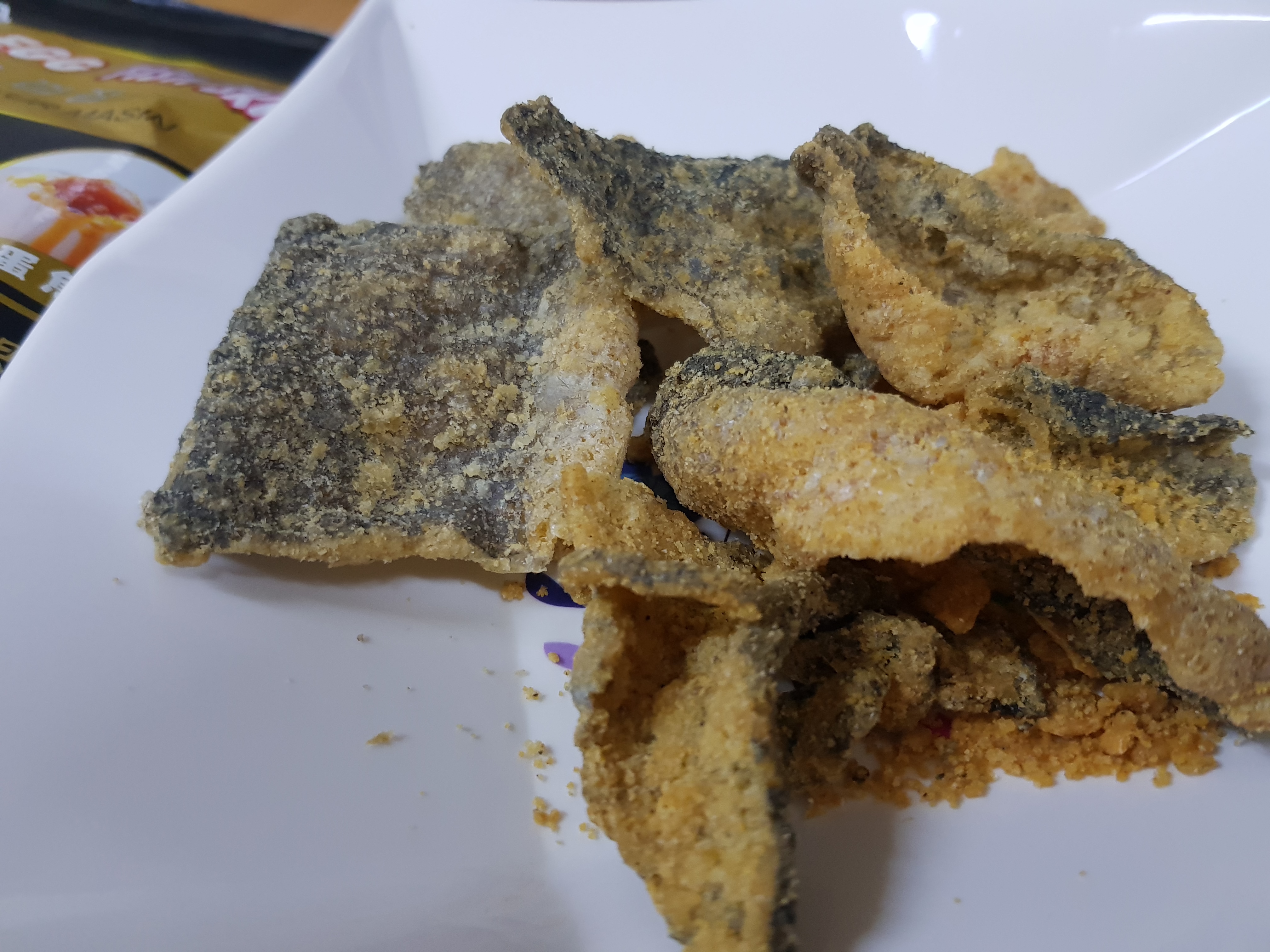 Salted Egg Fish Skin