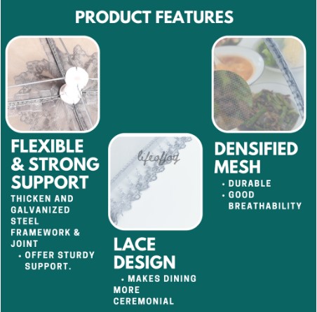 70cm*50cm Food Cover