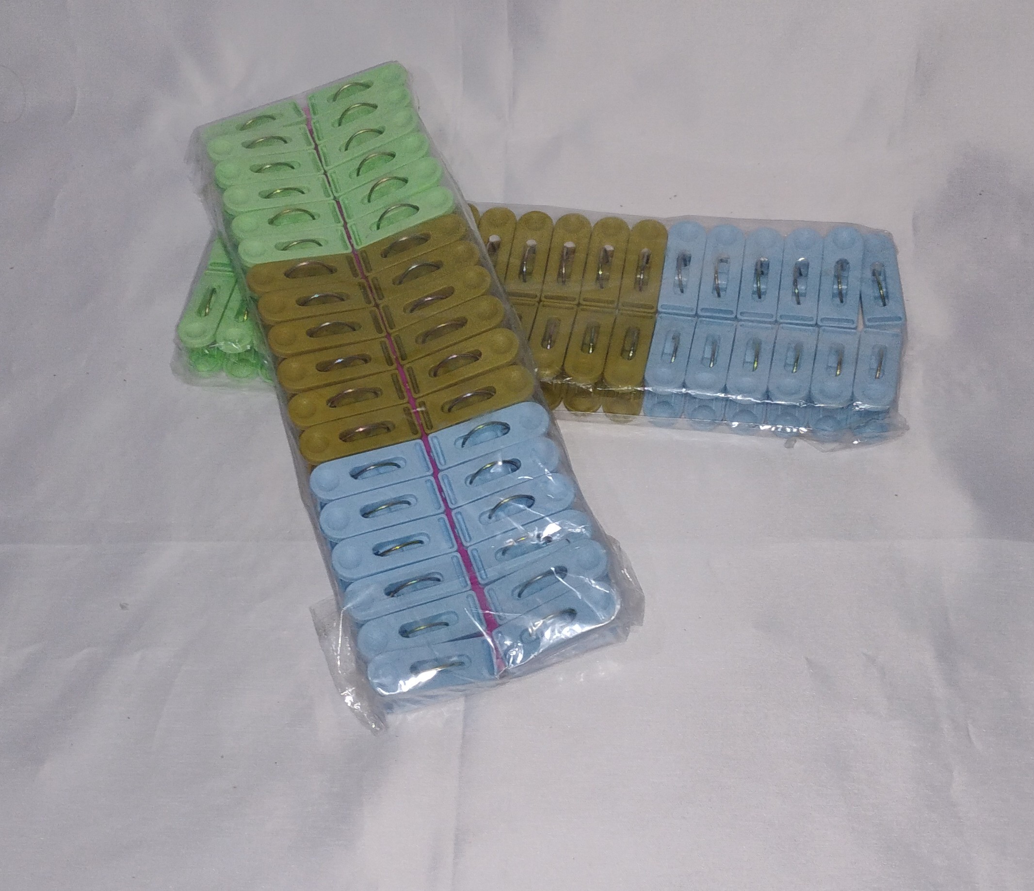 Pinzas plásticas para ropa 