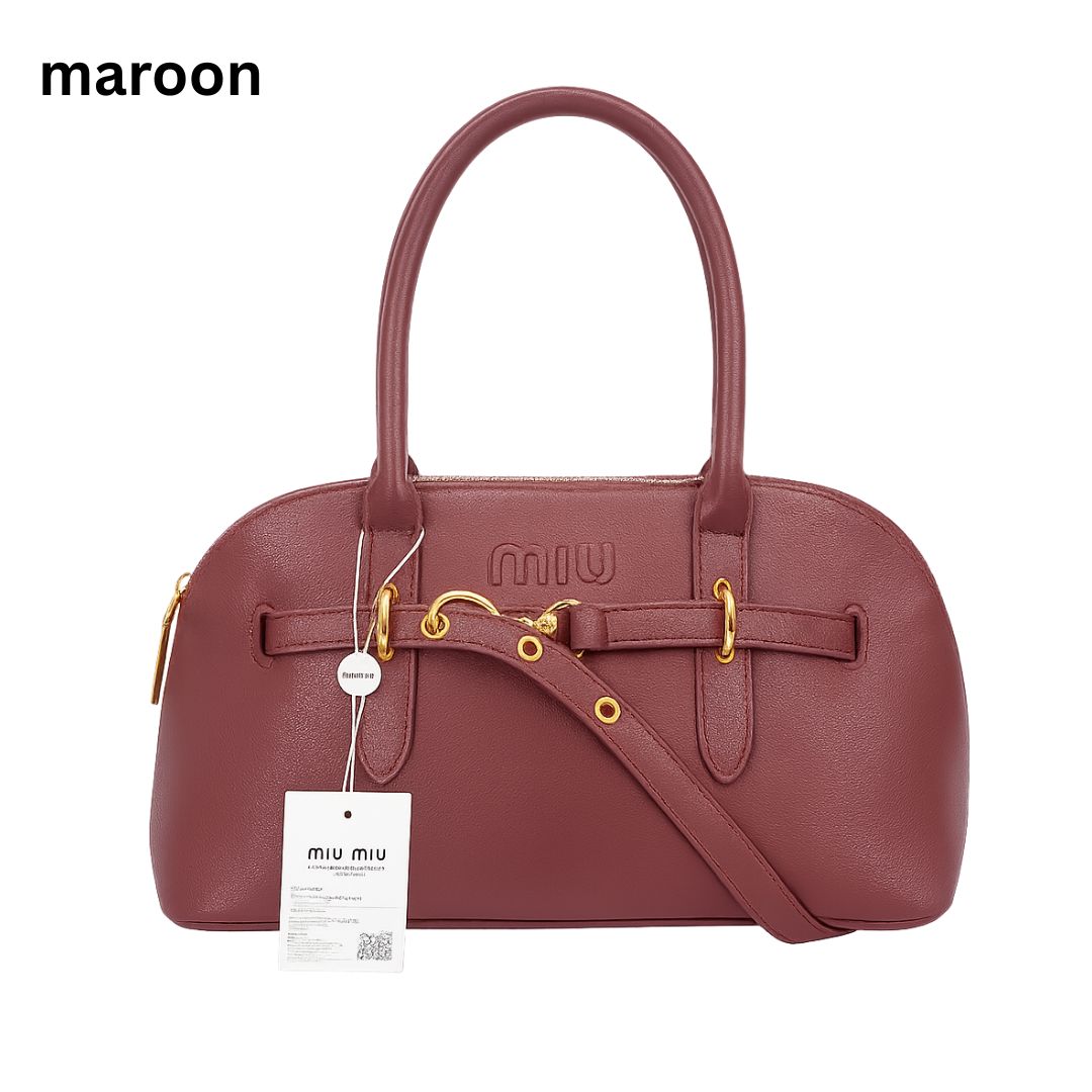 Miu Miu Maroon Handbag