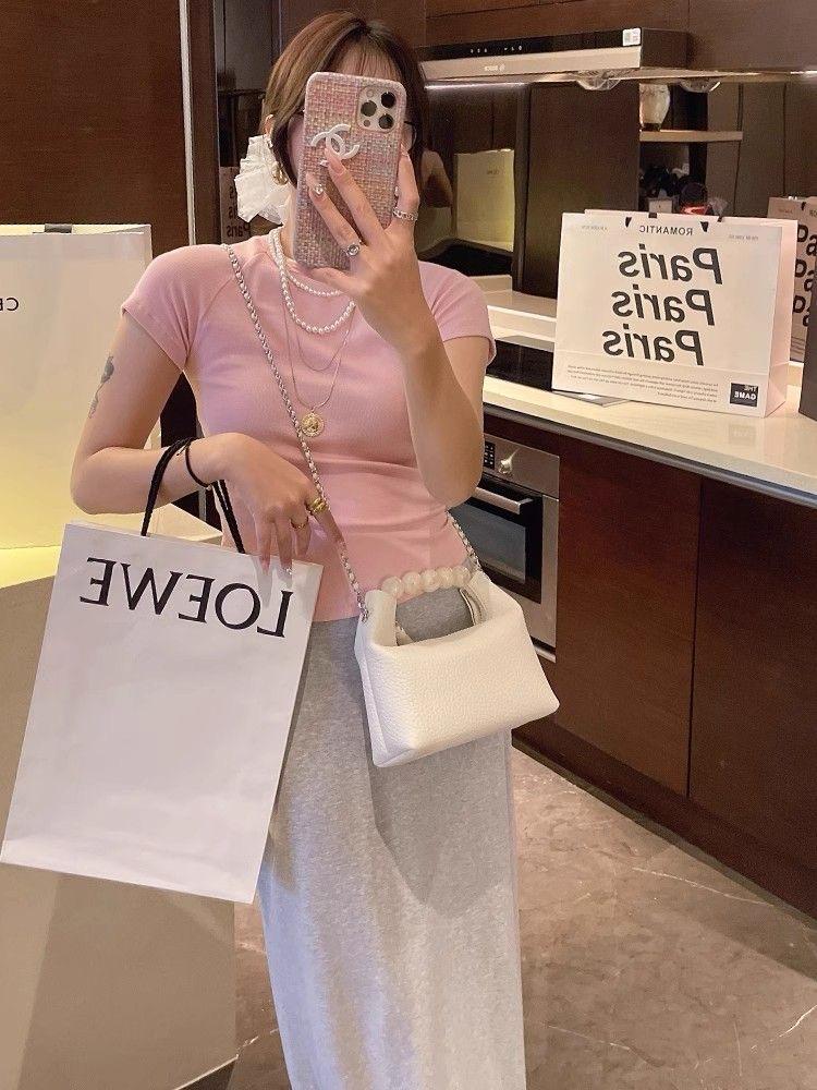 Elegant Beats White Handbag