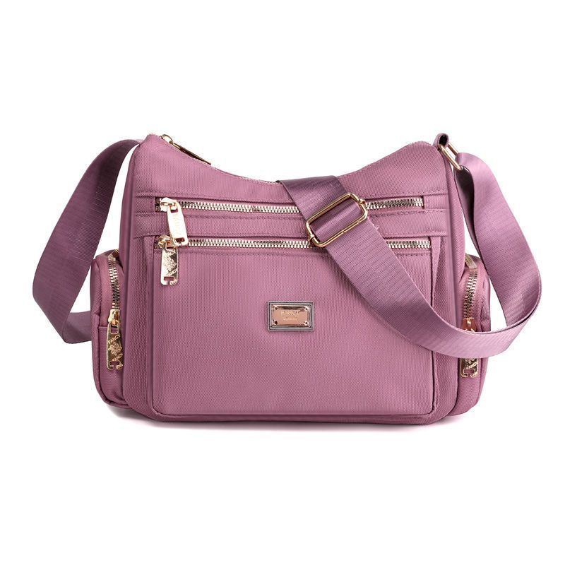 Stylish Pink Crossbody Bag (L)